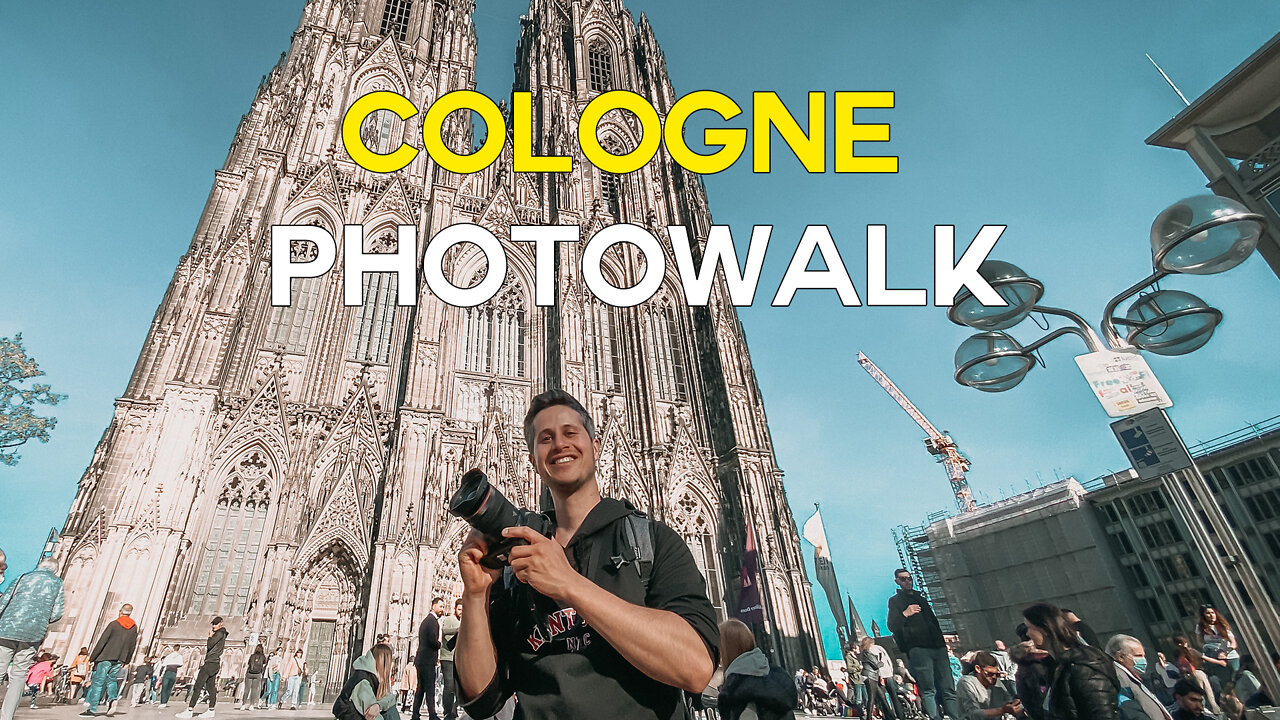 Easter Walk through Cologne with my 📷 Canon EOS R5, RF 14-35mm, RF 24-105mm [4K]