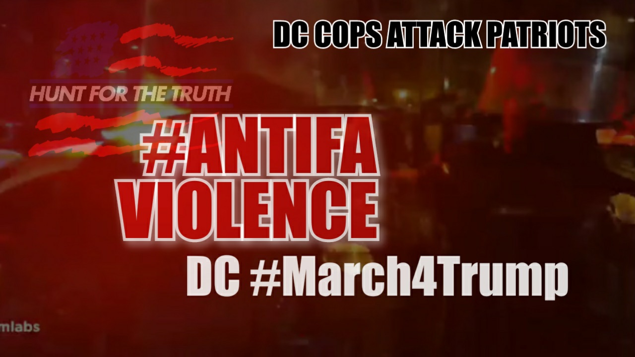 First Time EVER I've Seen #DCCops wear ARMOR this Year & They Attack Trump Supporters;