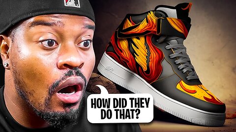 Reacting To The Most UNBELIEVABLE Custom Shoes In The World!