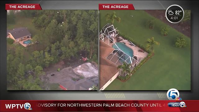 Residents in The Acreage continue cleanup after tornado