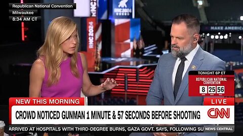 CNN Host FREAKS OUT Over Former Army Sniper Saying Trump Assassination Attempt Could've Been A Setup