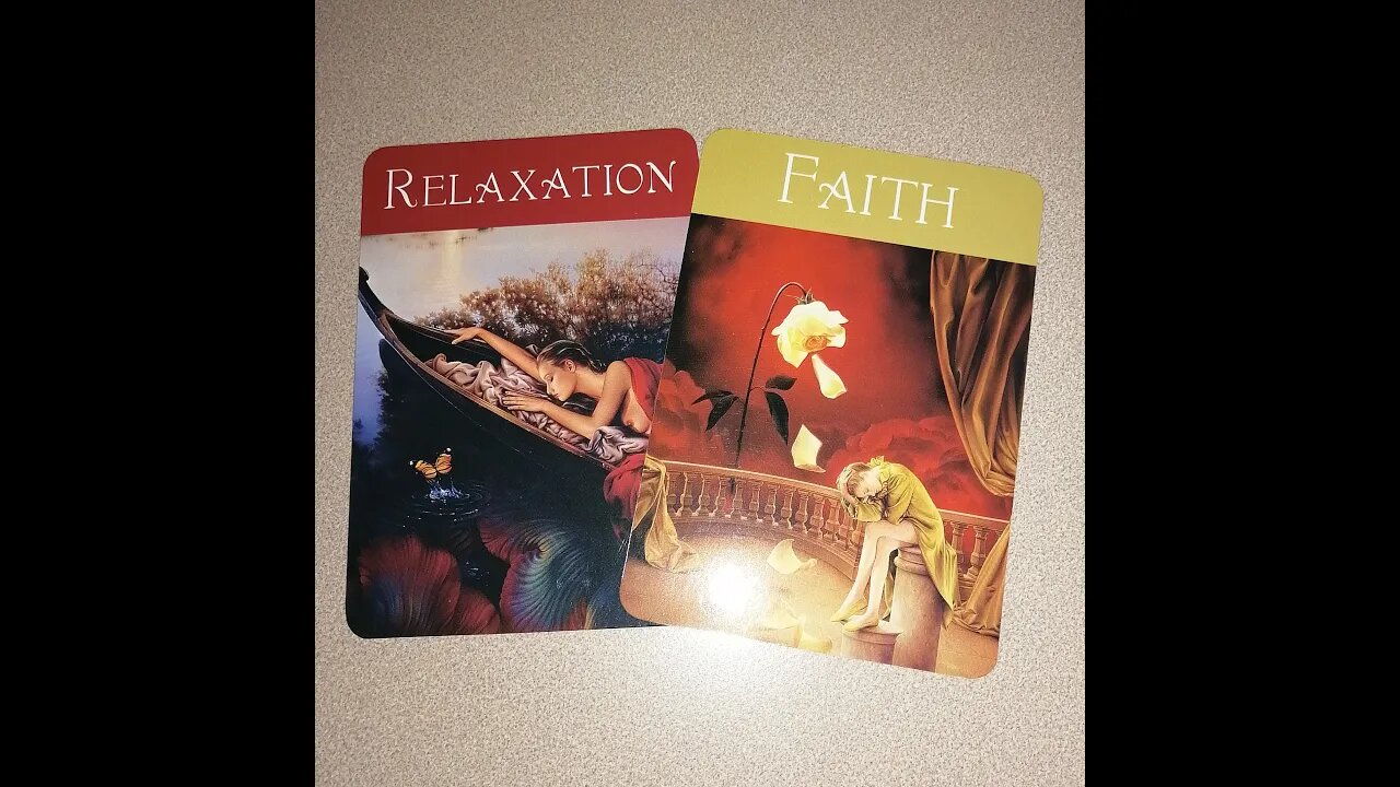 Double Message from Spirit ~ RELAXATION ~ FAITH ~ (Ascension, Tarot, Oracles)