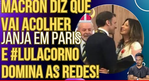 PODE RIR: Janja vai ficar com Macron em Paris e atletas riem das roupas dela!