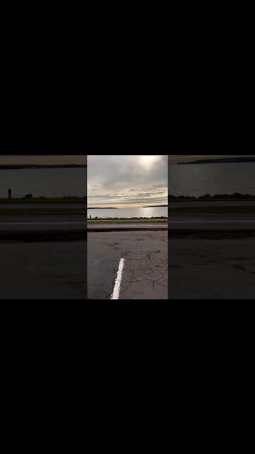 Morning Walk by the Water