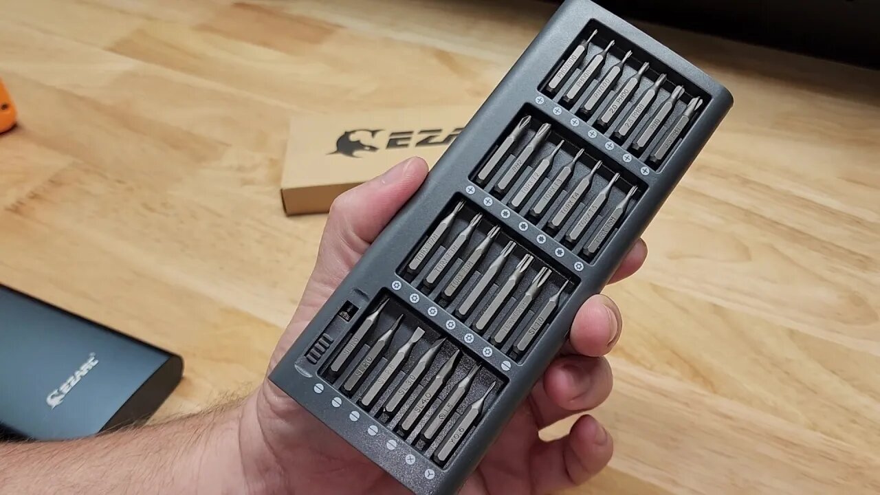 Amazing, Compact, Magnetic Precision Screwdriver Set!