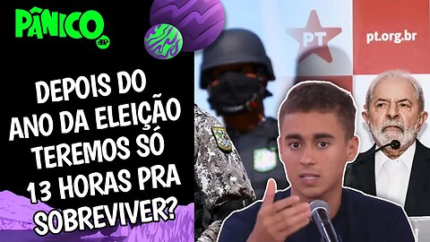 PT TRANSPARECE CONSCIENTE INCONSEQUENTE COM PROPOSTAS DE SEGURANÇA PÚBLICA? Nikolas Ferreira avalia