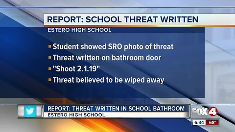 Estero school threat