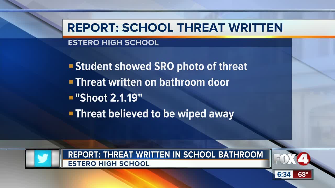 Estero school threat