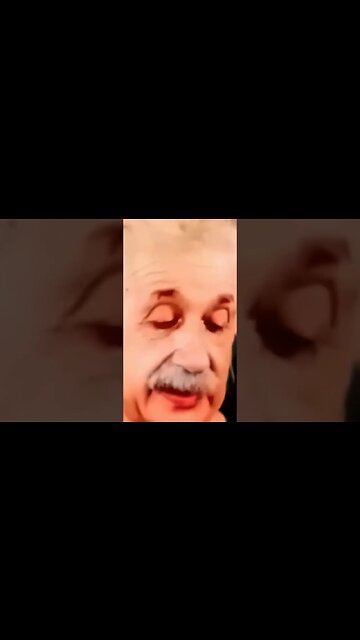 1930 Albert Einstein Explains Theory of Relativity colorized by AI Technology