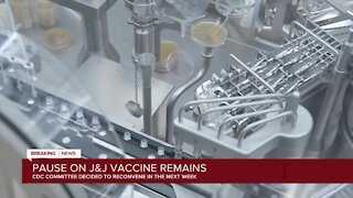 CDC Committee has decided the Johnson and Johnson vaccine will remain on hold as they continue to investigate