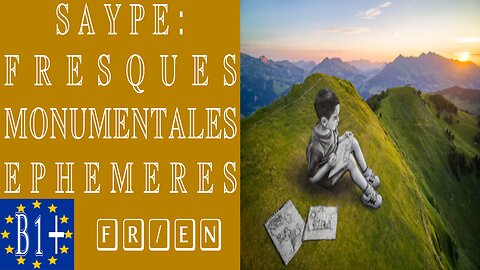 Les fresques monumentales et éphémères de Saype