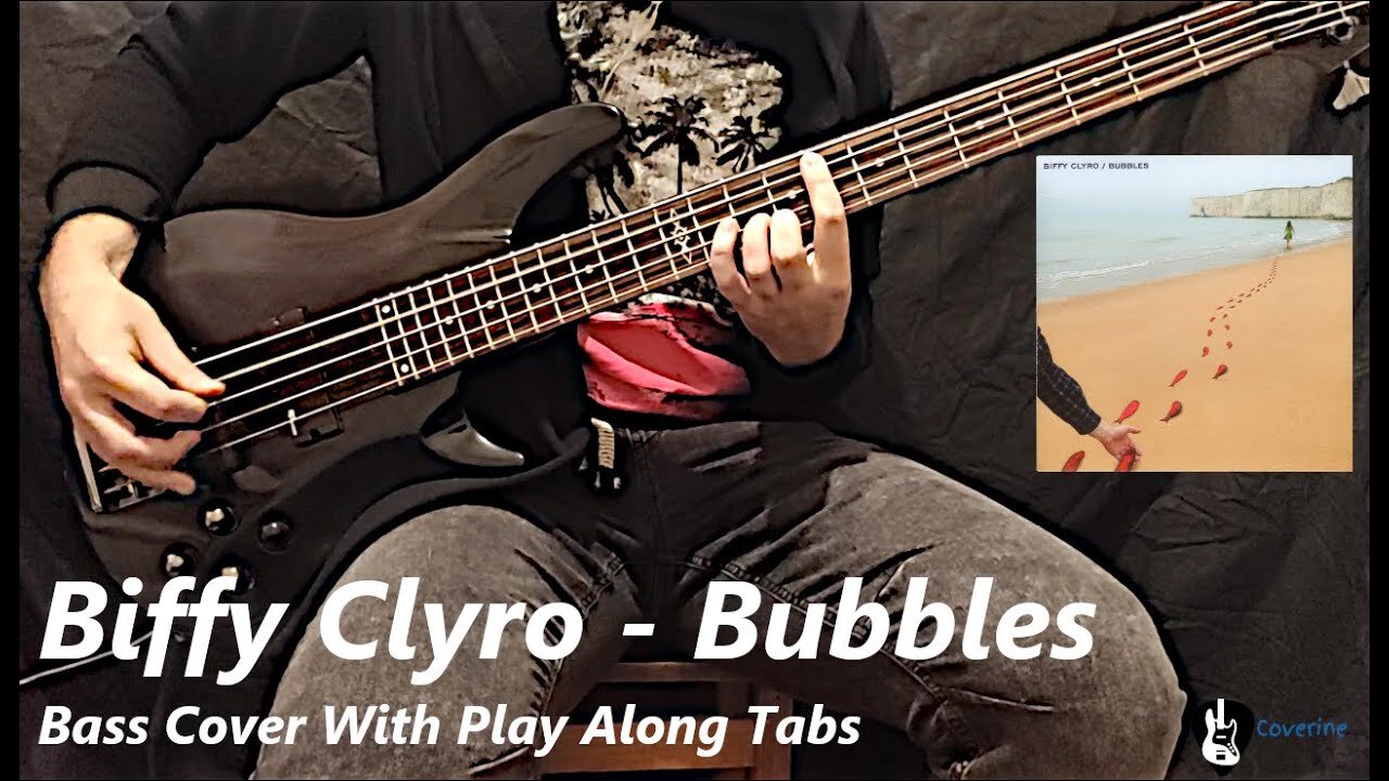 Biffy Clyro - Bubbles Bass Cover (Tabs)