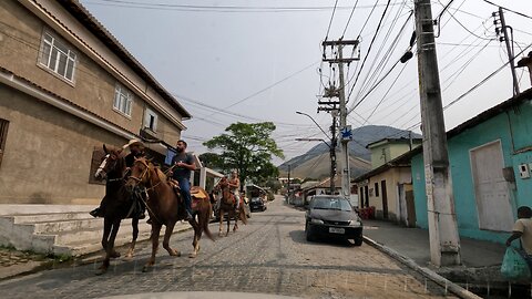 Exploring Rural Brazil: Dirt Road Trail through Rural Mountains