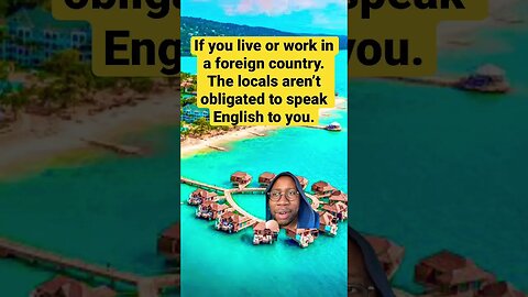 People aren’t obligated to speak English to you in a foreign country.