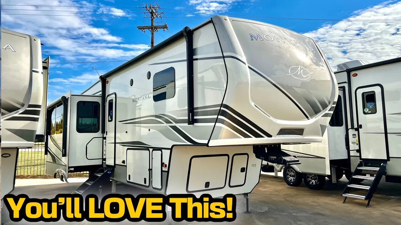 America's MOST POPULAR Fifth Wheel RV is STUNNING for 2023! 2023 Keystone Montana 3123RL