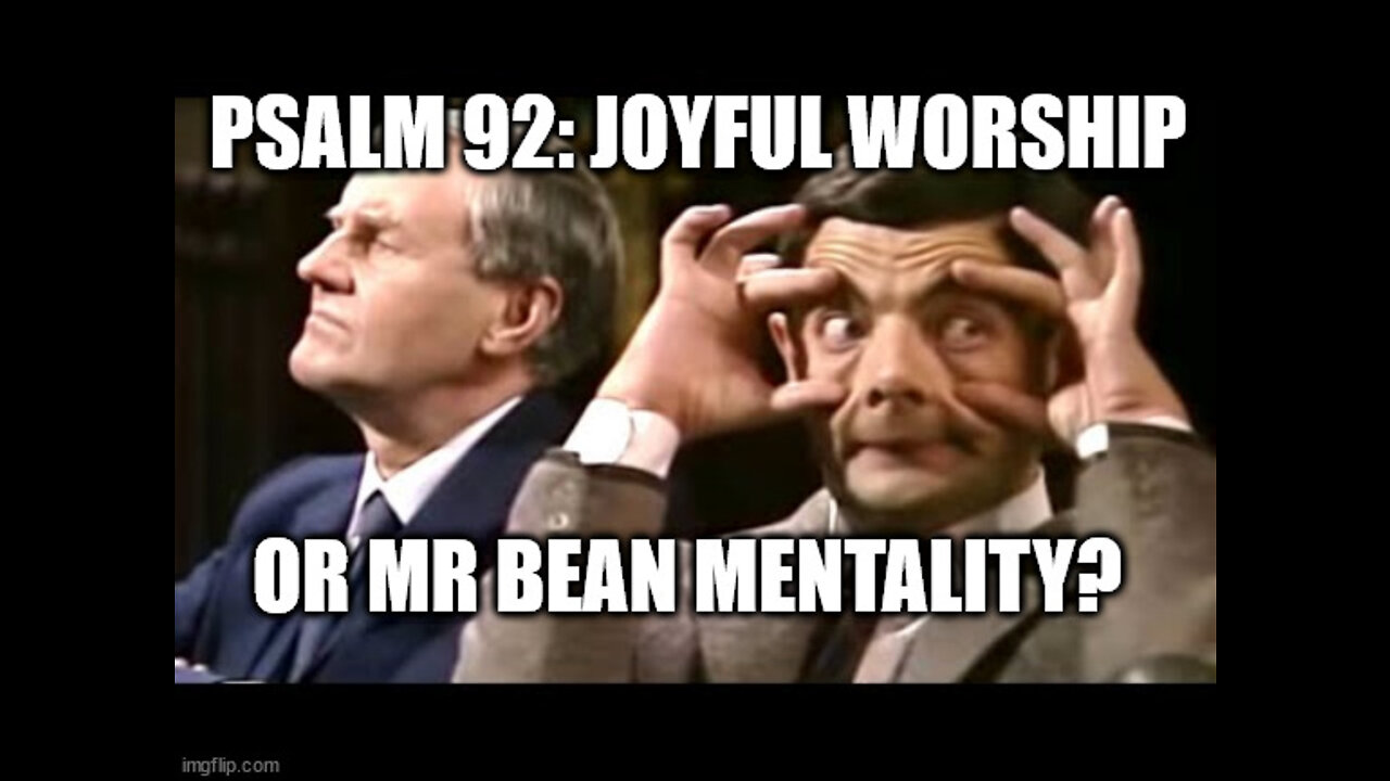 Psalm 92 Sermon