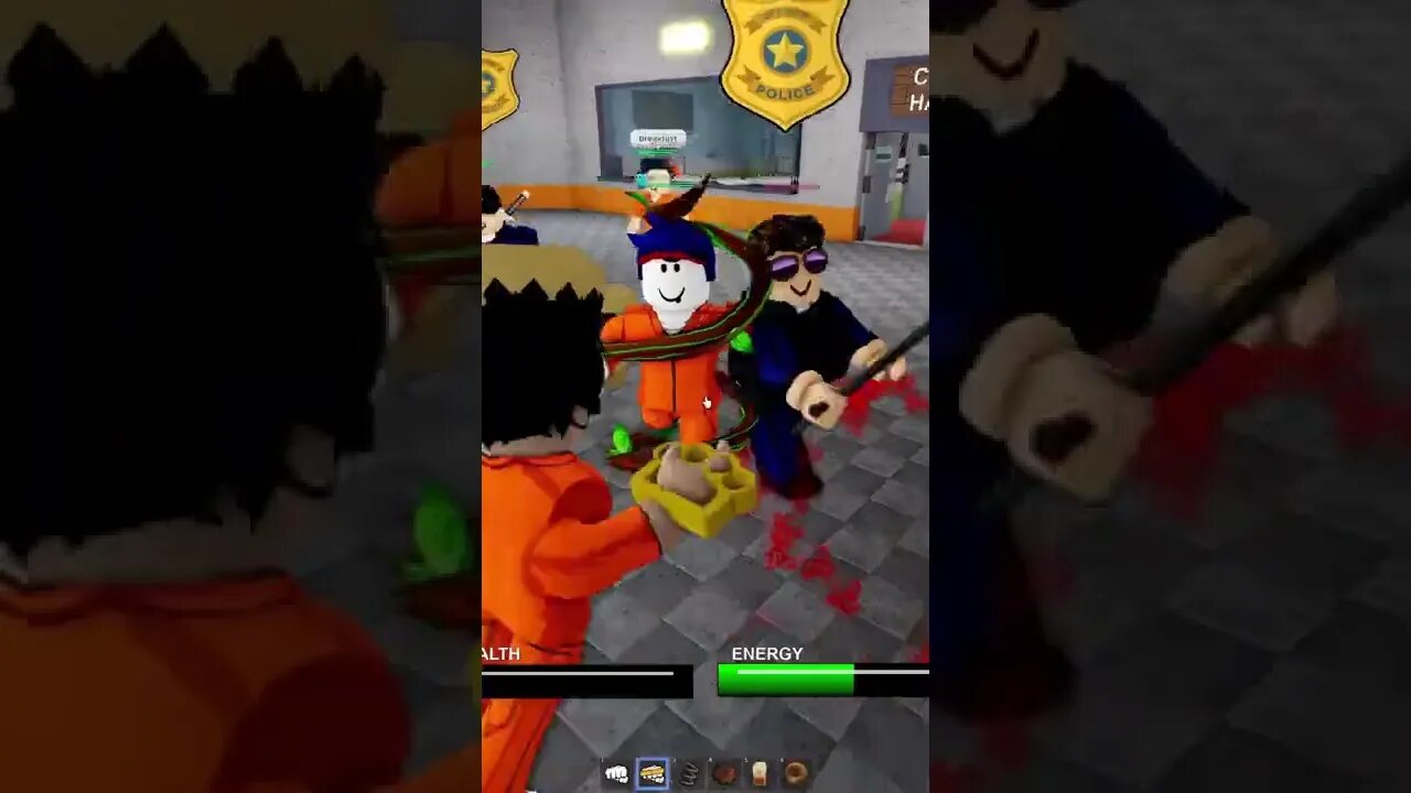 Fighting in ROBLOX Jail 👊