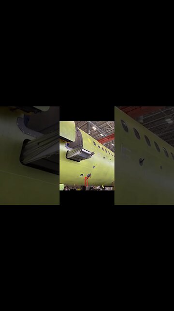 First Time Seeing #A319 Stairs Hangar Test #Aviation #AeroArduino