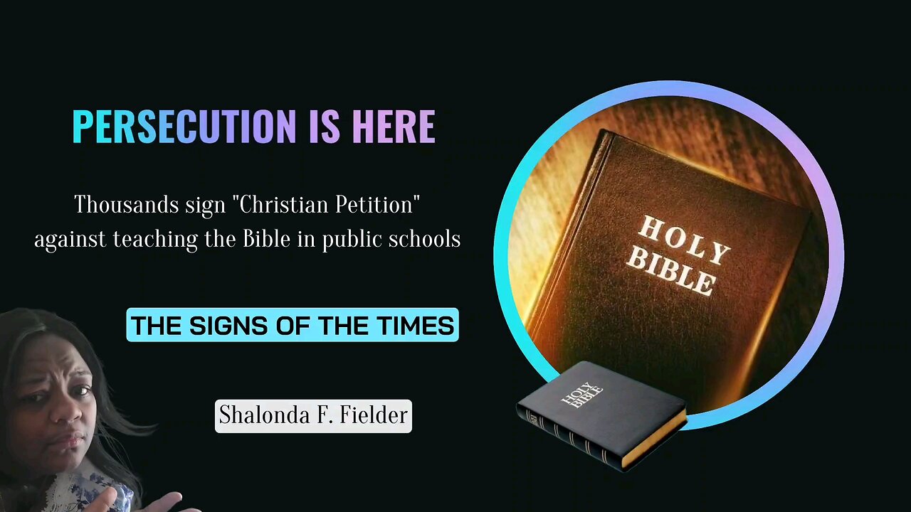 Thousands sign "Christian Petition" against teaching the Bible in public schools