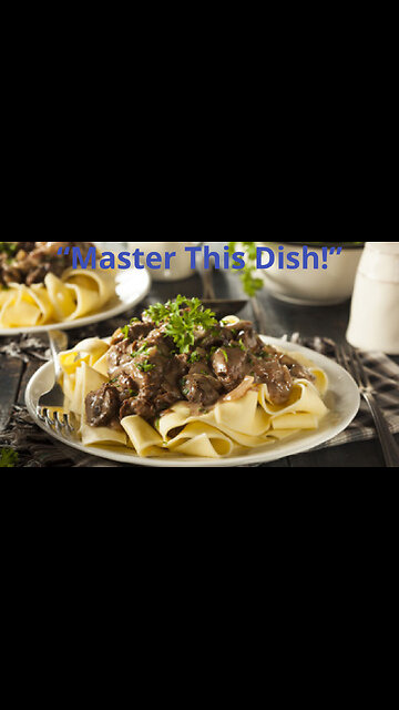 Master Beef Stroganoff: Impress Friends with This Easy Recipe