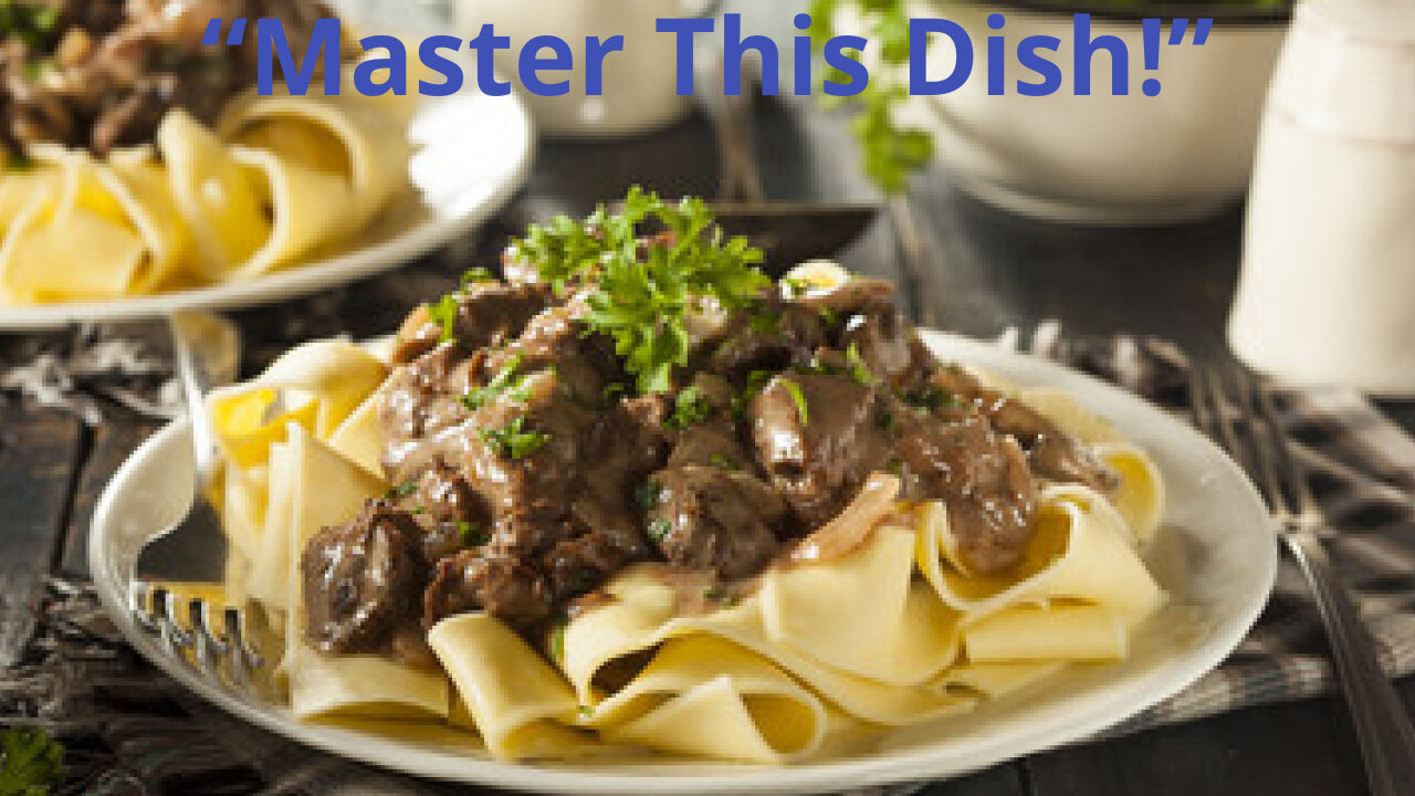 Master Beef Stroganoff: Impress Friends with This Easy Recipe