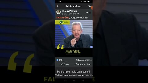 Augusto Nunes descrevendo os LADRÕES Renan Calheiros e Omar Aziz