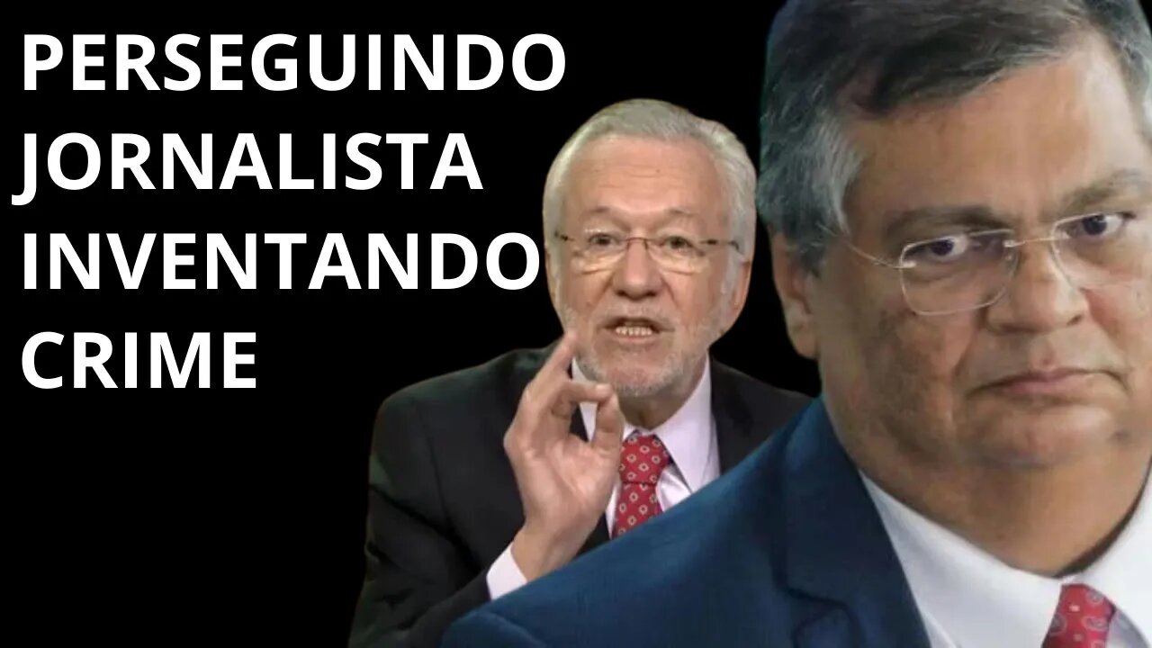 FLÁVIO DINO espalha FAKE NEWS de que FAKE NEWS é CRIME para PRENDER JORNALISTA