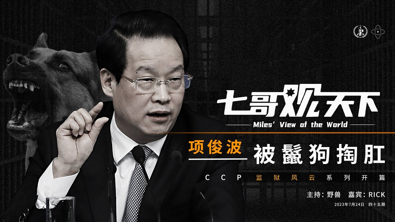 《七哥观天下》45 项俊波,被猎狗掏肛——CCP监狱风云系列开篇