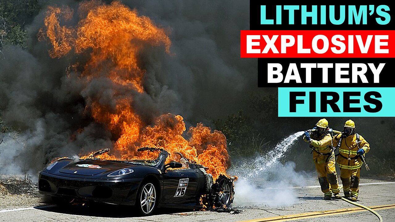 LITHIUM’S EXPLOSIVE SECRETS WITH BATTERY FIRES AND “THERMAL RUNAWAY”