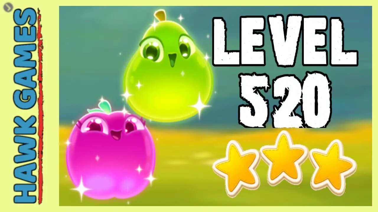 Farm Heroes Super Saga Level 520 - 3 Stars Walkthrough, No Boosters