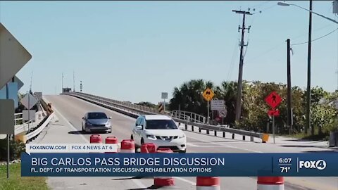 Florida DOT meeting to discuss Big Carlos Pass Bridge