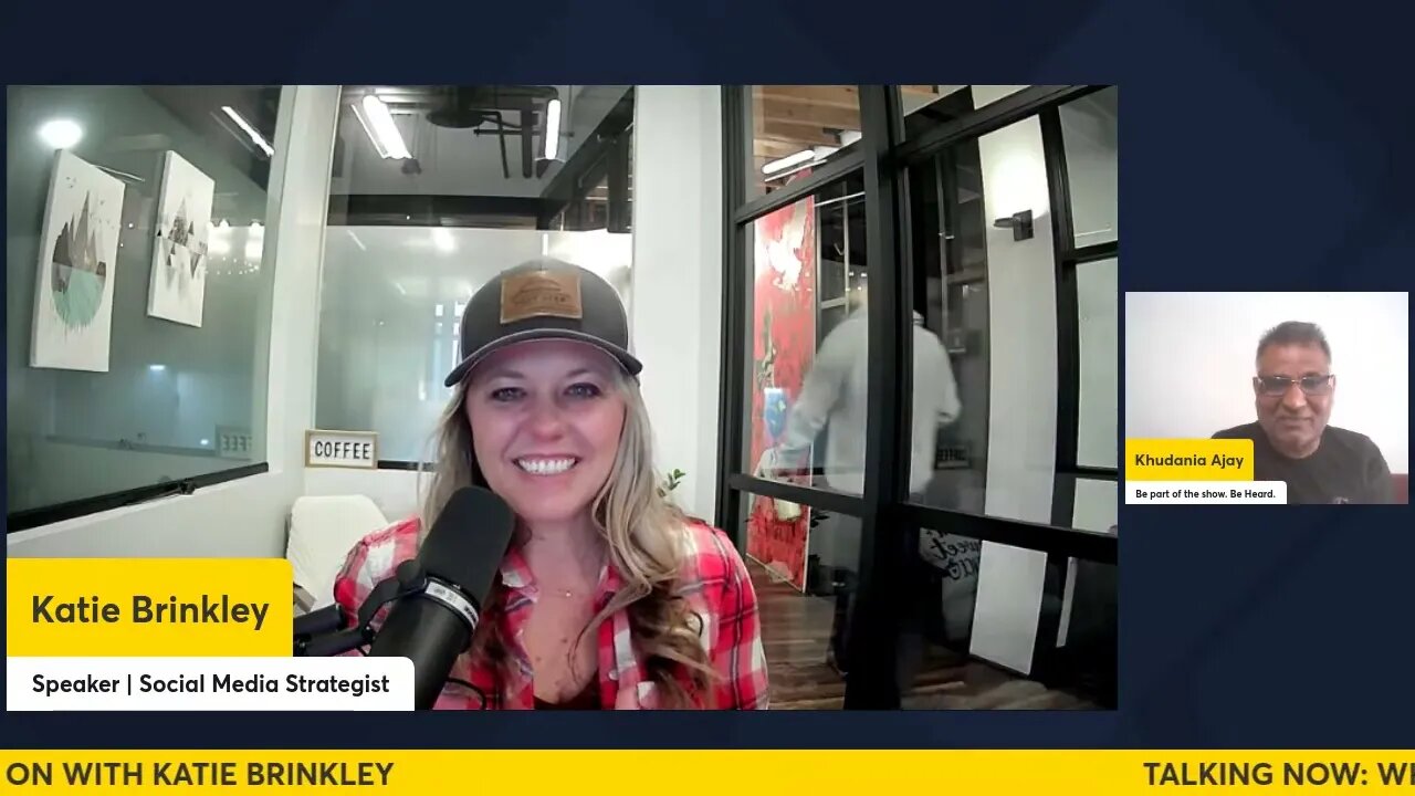 LIVE: Katie Brinkley, Social Media Strategist & Owner at Next Step Social Communications