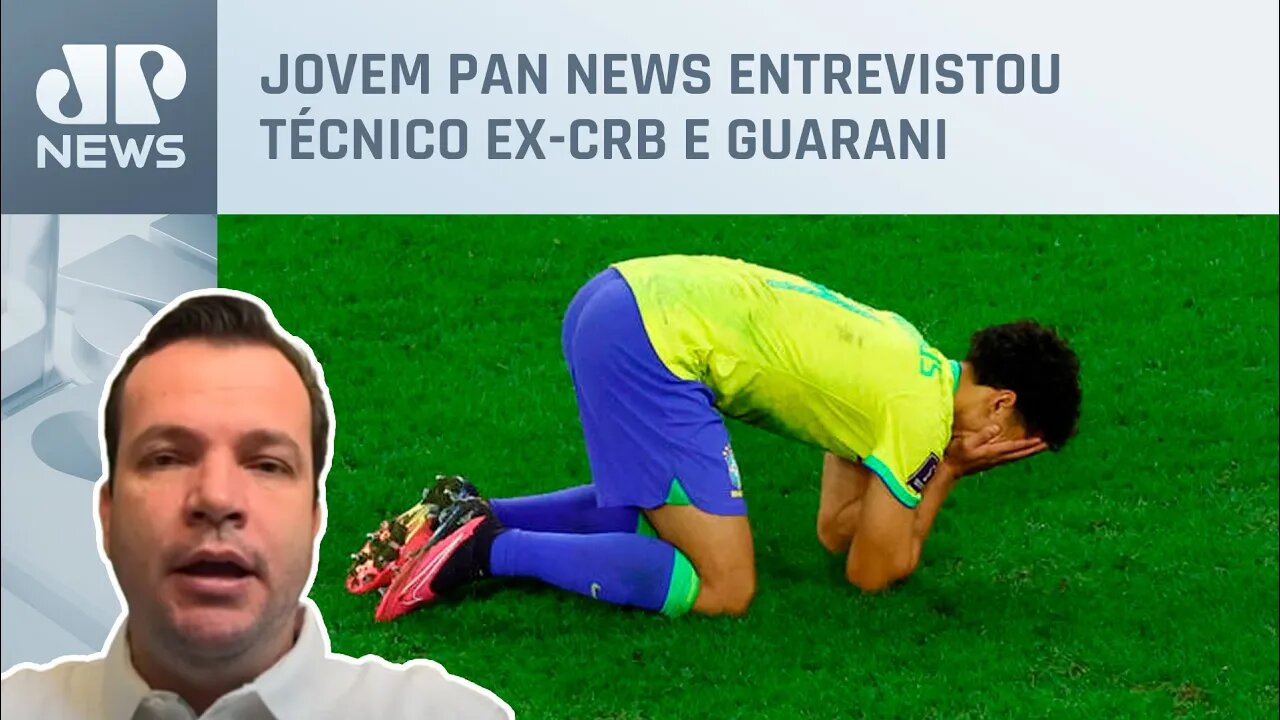 “Nos pênaltis, faltou equilíbrio maior aos jogadores”, diz Daniel Paulista após eliminação do Brasil
