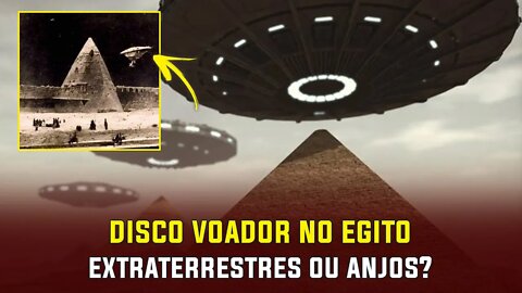 Discos voadores no Egito? Portais? Naves Alienígenas? UFO OVNI