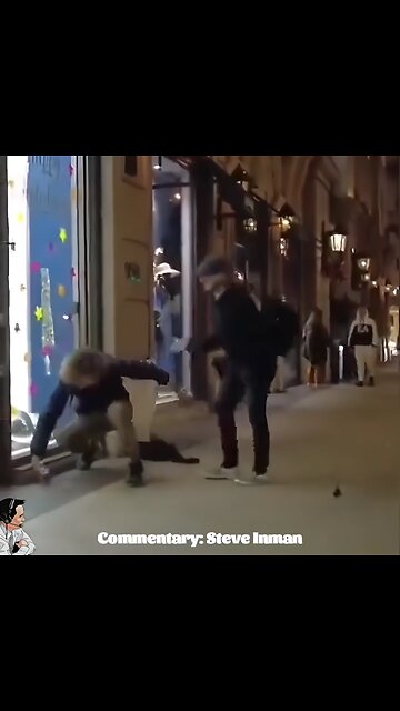 Prank Backfires With Kicks & Punches