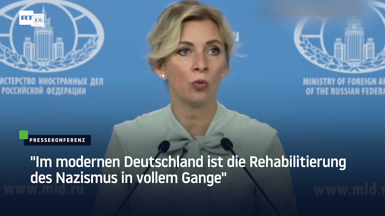 "Im modernen Deutschland ist die Rehabilitierung des Nazismus in vollem Gange"