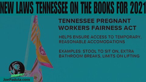 New Tennessee Laws on the books to know for 2021