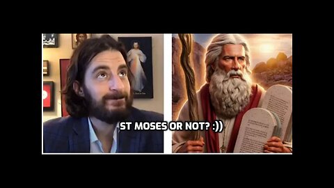 Jonathan Roumie teaches us how to smile too- Is it ok to call Moses St Moses or not- a must watch