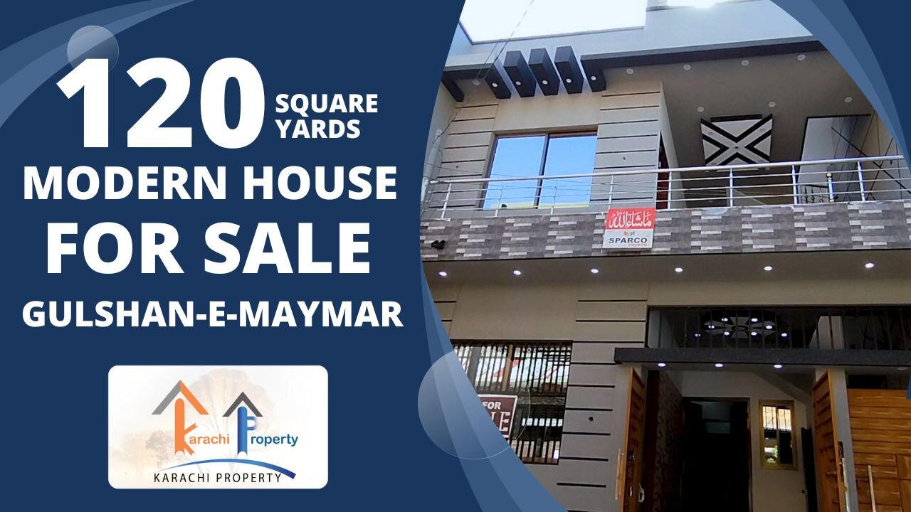 House For Sale in Gulshan-e-Maymar - 120 Square Yards Double Storey Brand New in Sector R Maymar