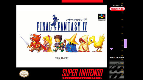 Final Fantasy 4 IV 1991 pt.2 SNES Nintendo LIVE Playthrough - Retro Games Live Gameplay