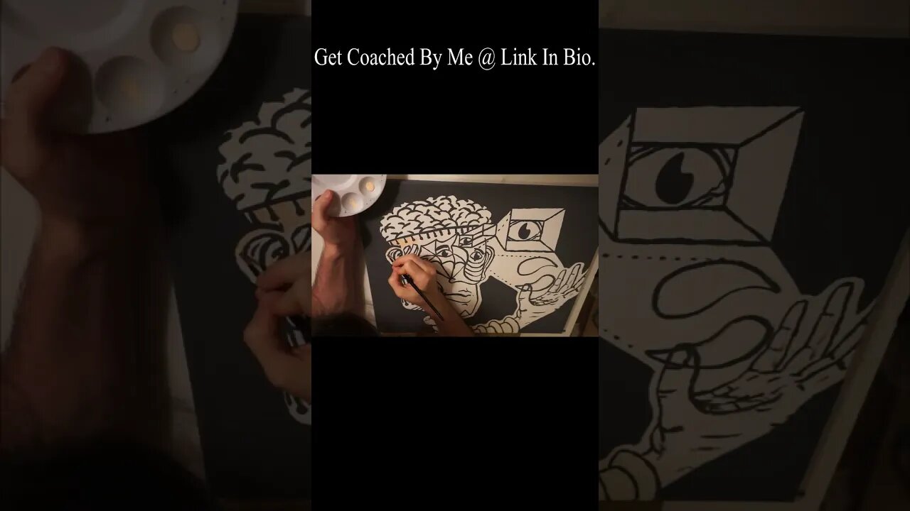VISION TIMELAPSE PT 2 #shorts #paint #painting #abstractart #art #artist #artistic #artwork #create