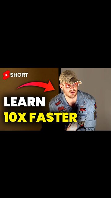How To Learn 10X Faster! ⚠️