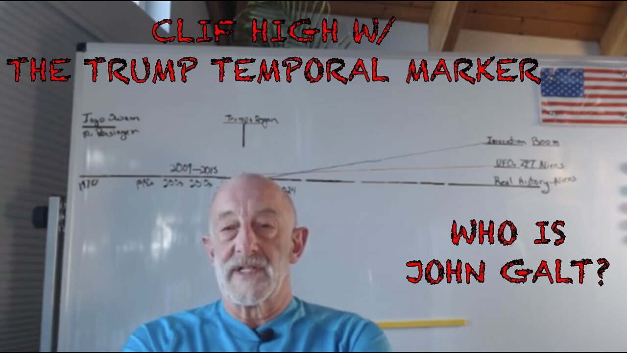 CLIF HIGH W/ THE TRUMP TEMPORAL MARKER HAPPENS OCT 26TH. TY JGANON, SGANON, GENE DECODE.