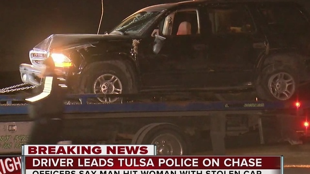 Driver Leads Tulsa Police On High Speed Chase