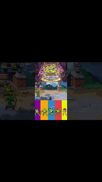 TARTARUGAS NINJAS SHORTS #22 - FASE 4