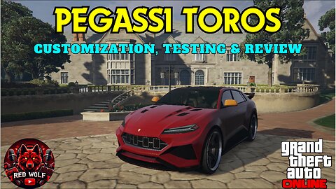 GTA 5 Online - Pegassi Toros Customization, Testing & Review