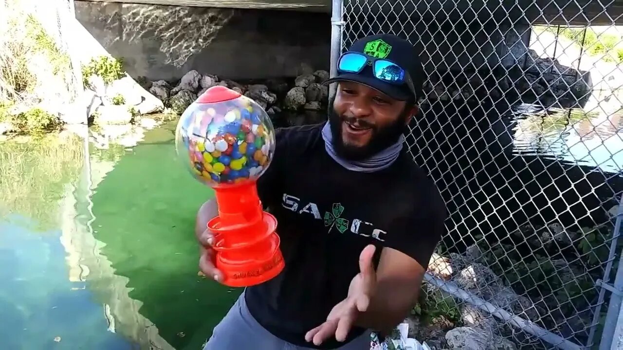 WORLD'S FIRST Gumball Machine AQUARIUM!