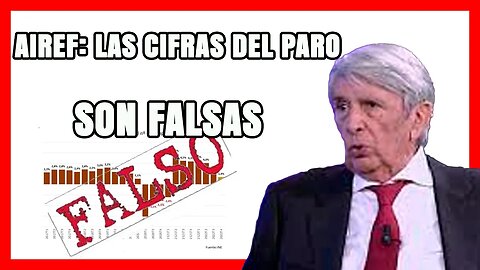 ¡Lo ha dicho la AIREF! La cifra de parados está falsificada I Demos Economía