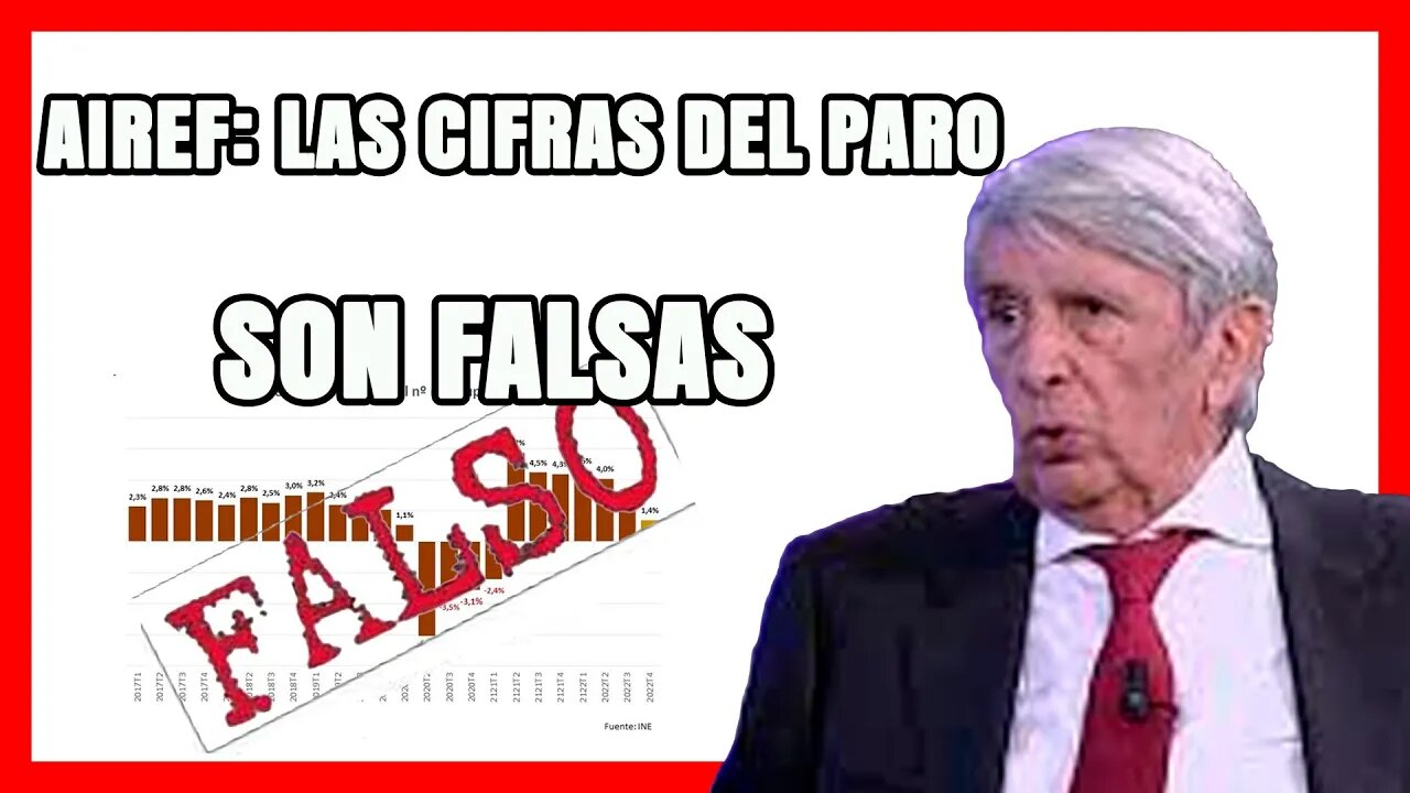 ¡Lo ha dicho la AIREF! La cifra de parados está falsificada I Demos Economía