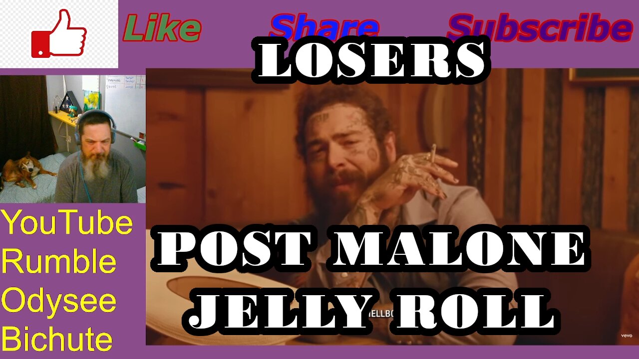 Pitt Reacts to LOSERS by Post Malone ft Jelly Roll